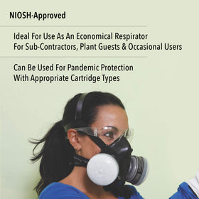 NORTH Honeywell 5500 backpack adaptor-ready design for welding tasks