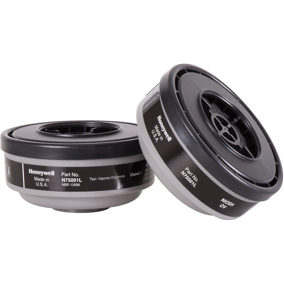 NORTH Organic Vapor OV Cartridge for respirators with a low-profile design