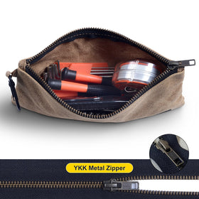 NorthClimbOtd multi-color tool bag helps separate items by category.