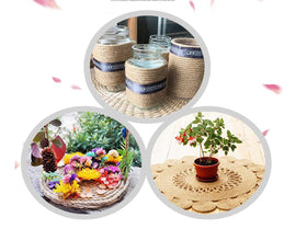 NorthPada DIY crafts and gift wrap with rustic rope aesthetics