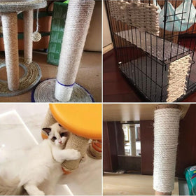 NorthPada natural sisal rope ready for packing, gift wrapping, and more.