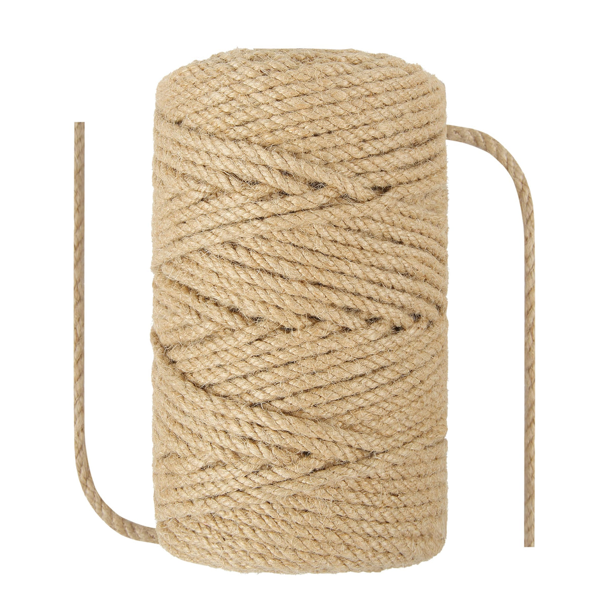 NorthPada sisal rope 6mm spool, natural material, ideal for crafts and gardening.