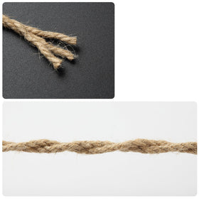 NorthPada sisal rope three-ply twist emphasizes strength for bindings