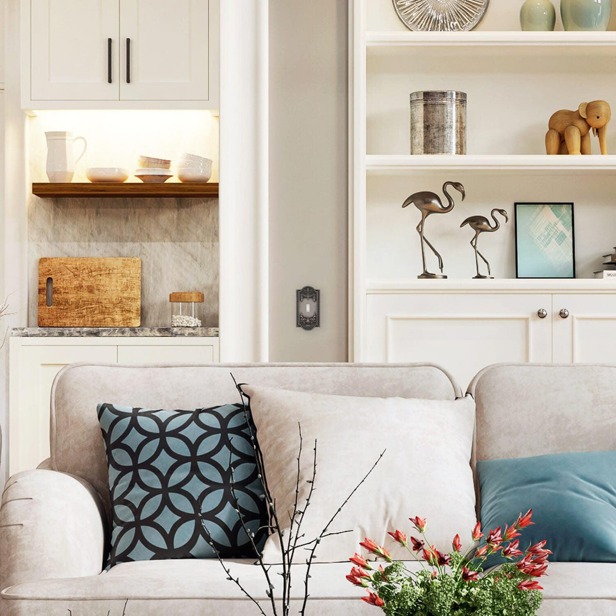 Nostalgic Warehouse Meadows quick DIY installation with included hardware.