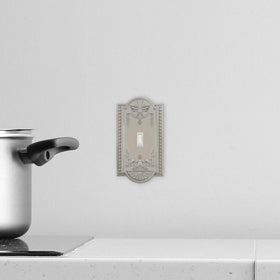 Nostalgic Warehouse Meadows outlet cover makes a bold decorative statement.