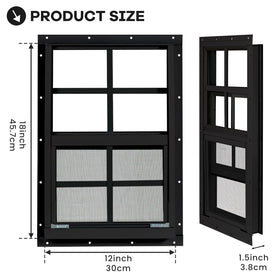 NOTASA flush-mounted shed window profile blending with exterior walls