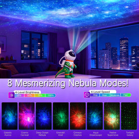 NOTIKS remote control lets you switch modes and adjust brightness