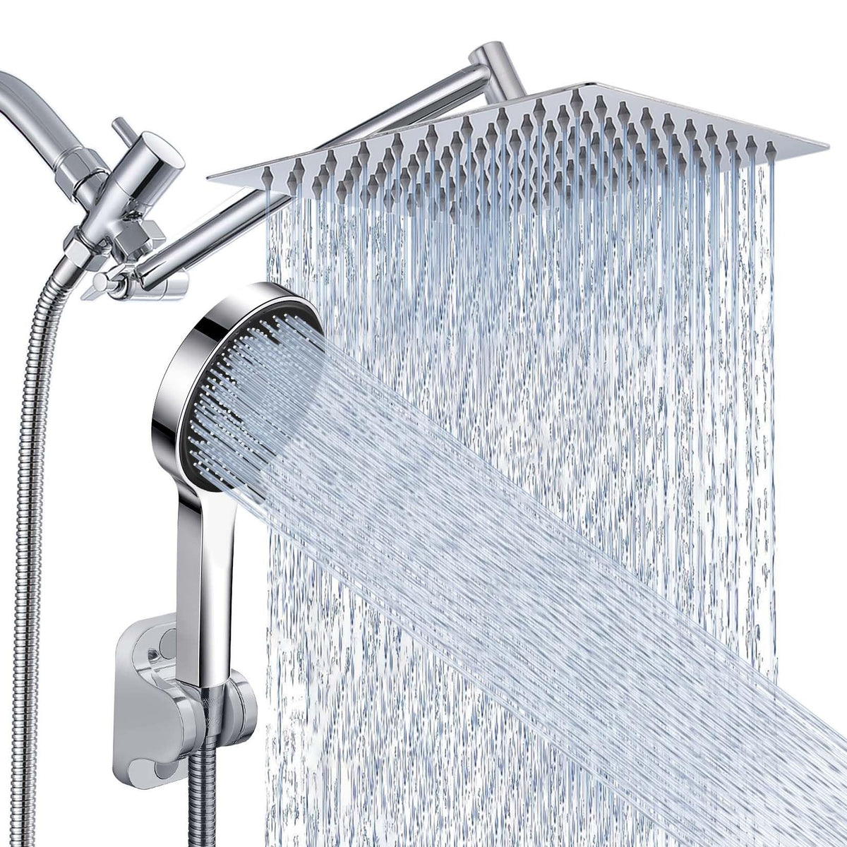 Nottia 10-inch rain shower head delivers broad coverage for a spa-like experience