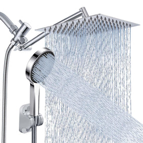 Nottia 10-inch rain shower head delivers broad coverage for a spa-like experience