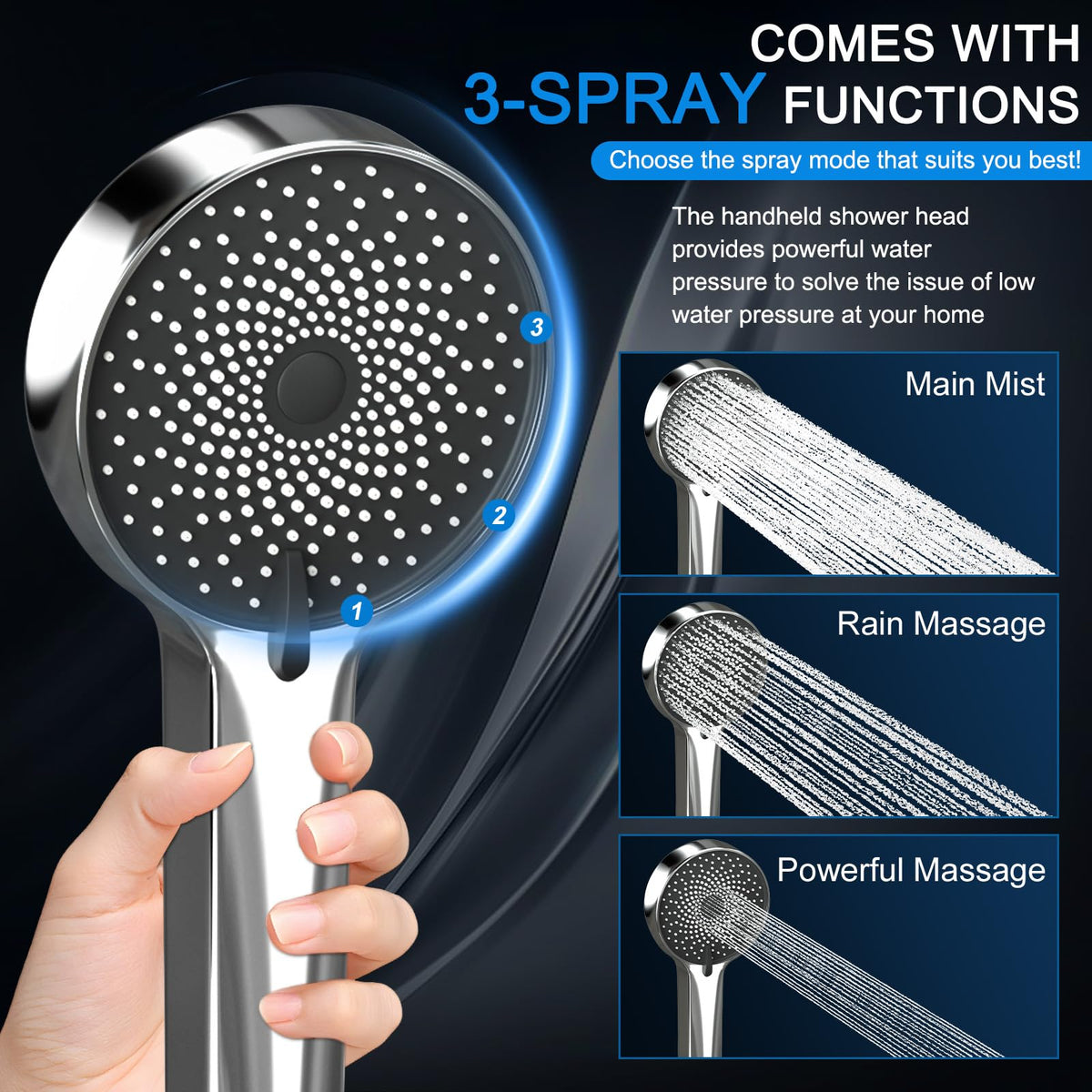 Nottia silicone nozzles resist mineral buildup for easy maintenance