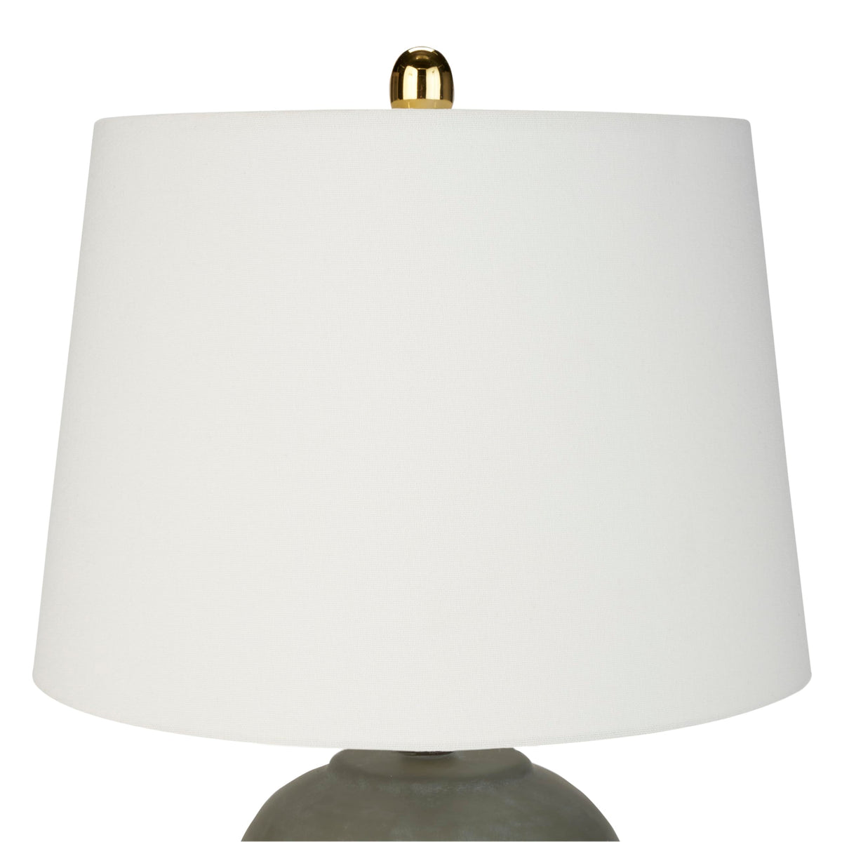 Nourison lamp in living room complements wood and neutral textures