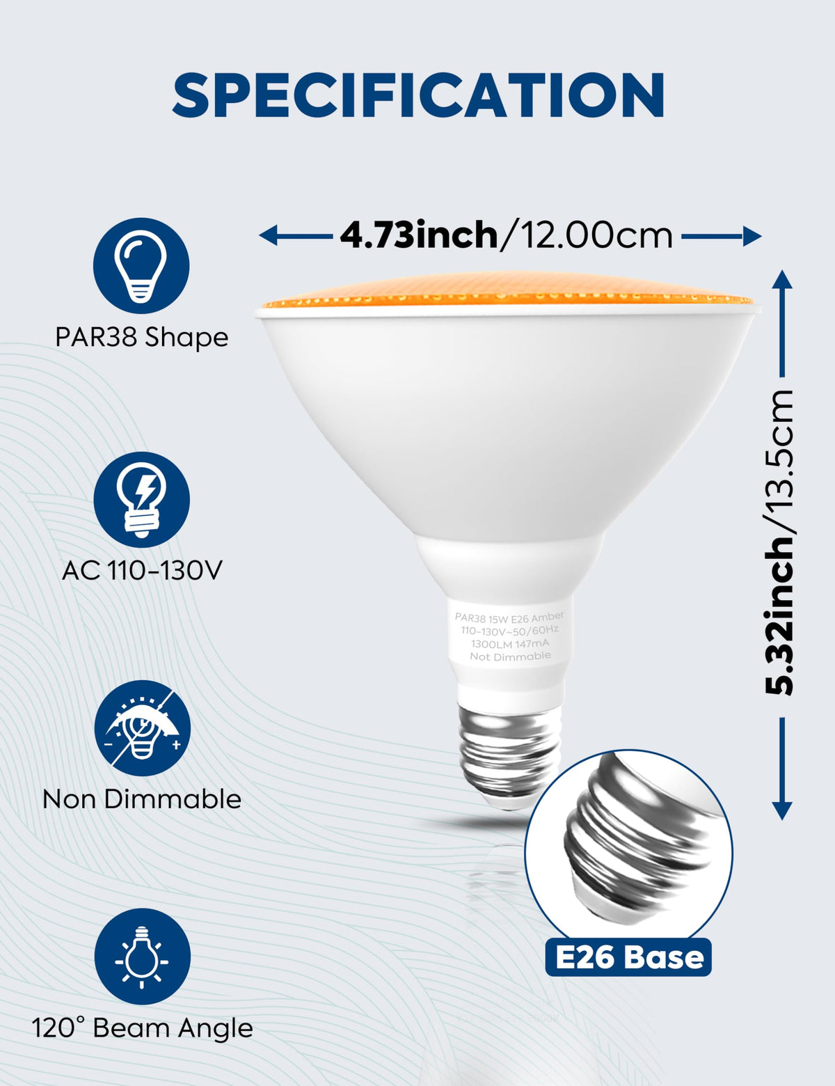 Nouscan 15W LED offers energy saving with 150W equivalent brightness