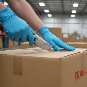 Nova cutting both thick and thin cardboard with ease.