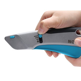 Nova lanyard hole enables easy carry on the job site.