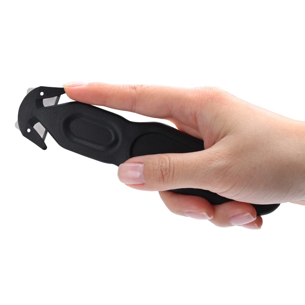 Nova Safety Cutter Tool ergonomic handle provides comfortable grip for extended packing sessions
