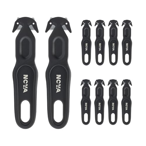 Nova Safety Cutter Tool with recessed blade for safer box cutting and reduced fingertip risk