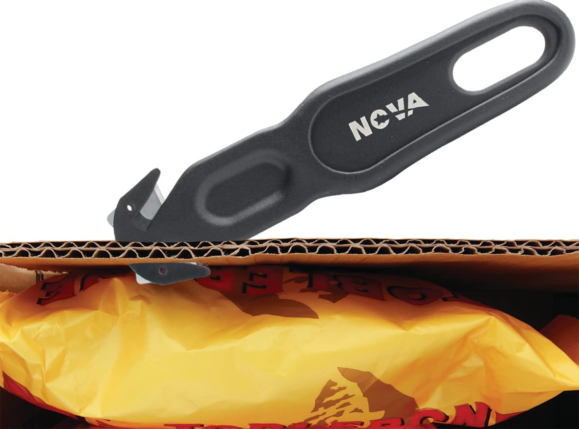 Nova Safety Cutter Tool stainless steel blade for durable performance on tough materials