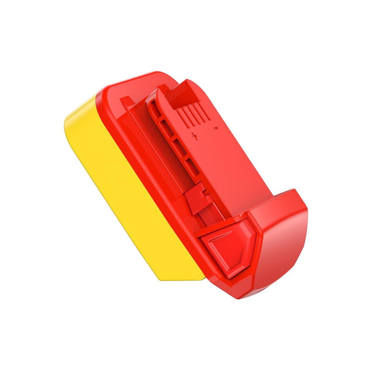 NovaQuantic adapter non-charging label reminds users of proper battery use.