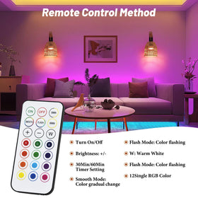 NOVCAND 12 RGB options highlight vibrant mood lighting