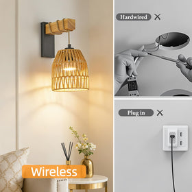 NOVCAND remote control and timer interface for sconces