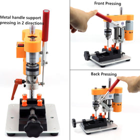 NovelLife Mini Drill Press compact dimension for space-saving home workshop