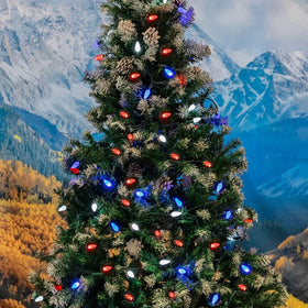 Novelty Lights UL-certified durability withstands rain and wind for lasting displays