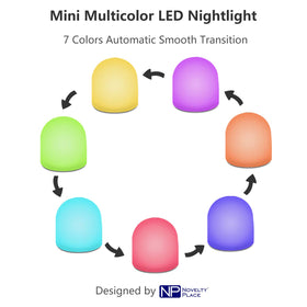 Novelty Place battery-powered nightlight lasts up to 120 hours