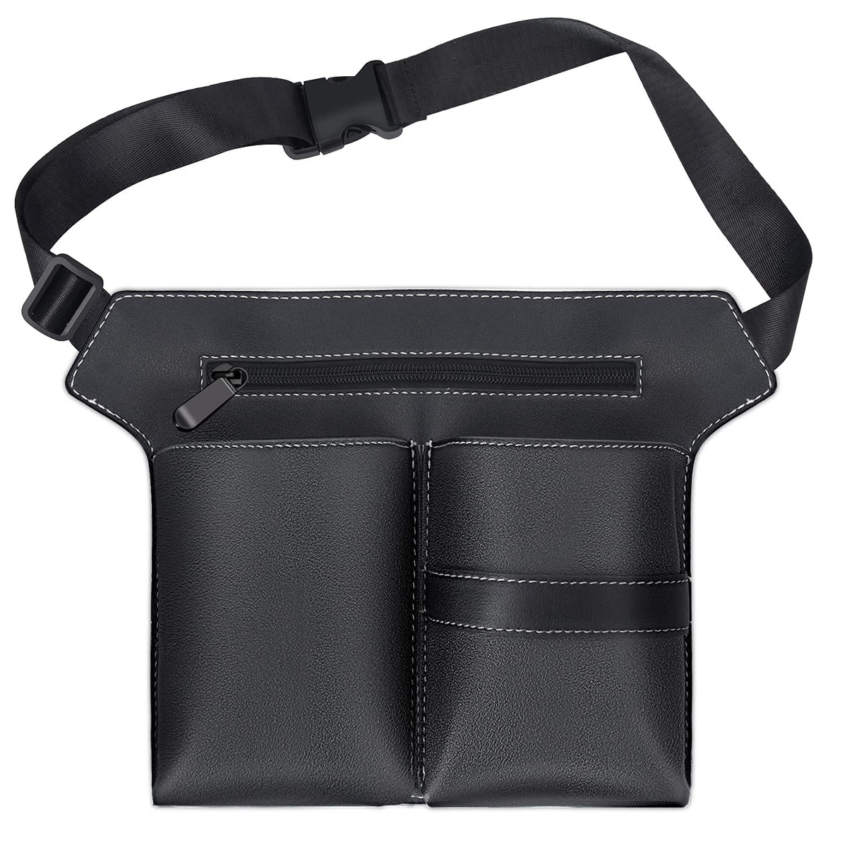 Noverlife PU leather waist pouch keeps scissors secure and easily accessible