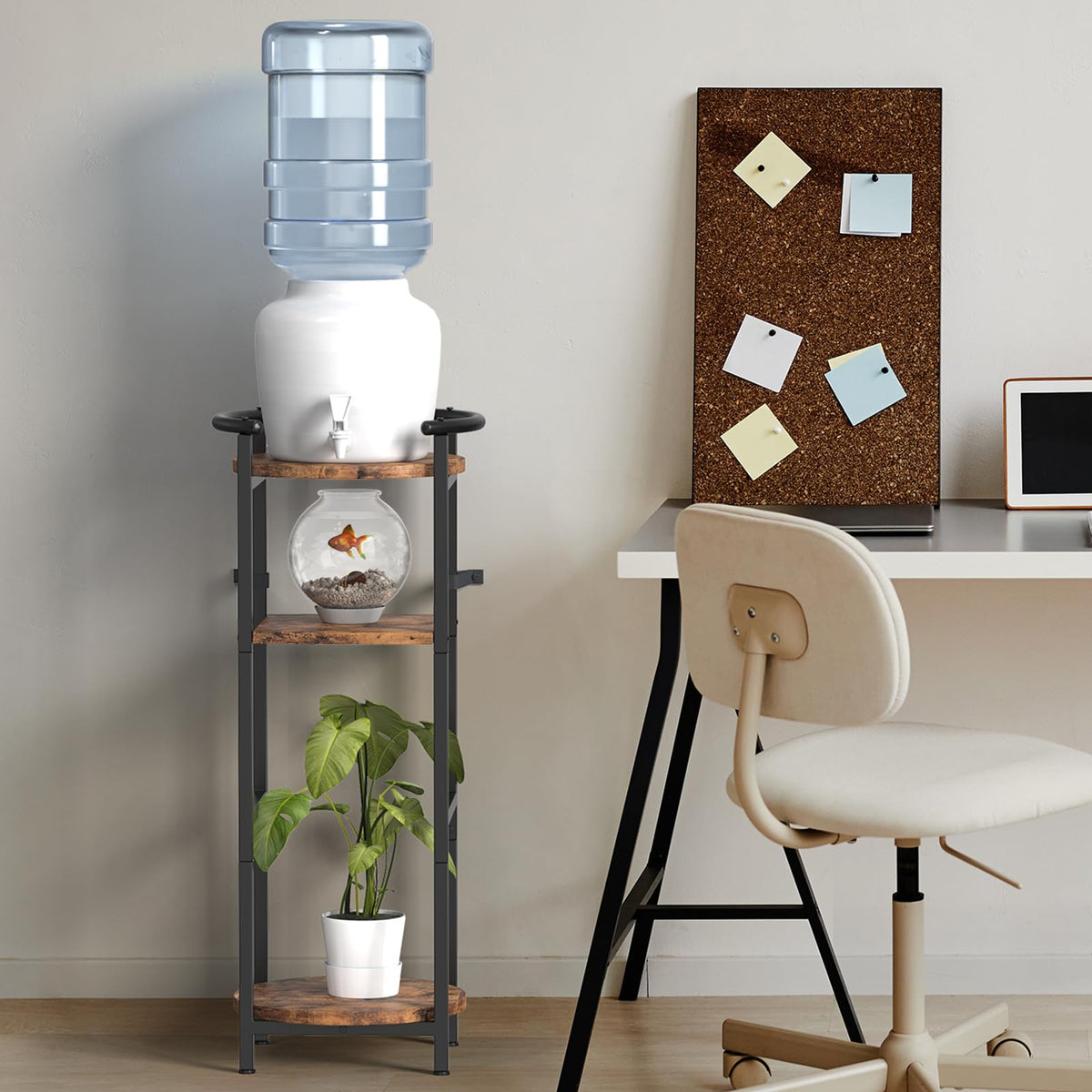NOVIMANGO easy-installation wooden stand with quick assembly and helpful support