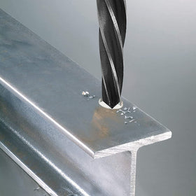 NOVINO bridge-construction reamer supports smooth hole enlargement in steel work.