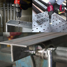 NOVINO 5/8 inch reamer reach enables passing through overlapping holes with ease.