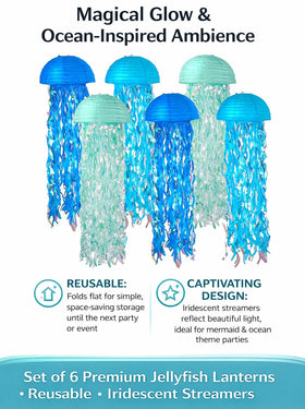 Novobuys jellyfish lanterns brighten classroom ceilings with ocean vibes