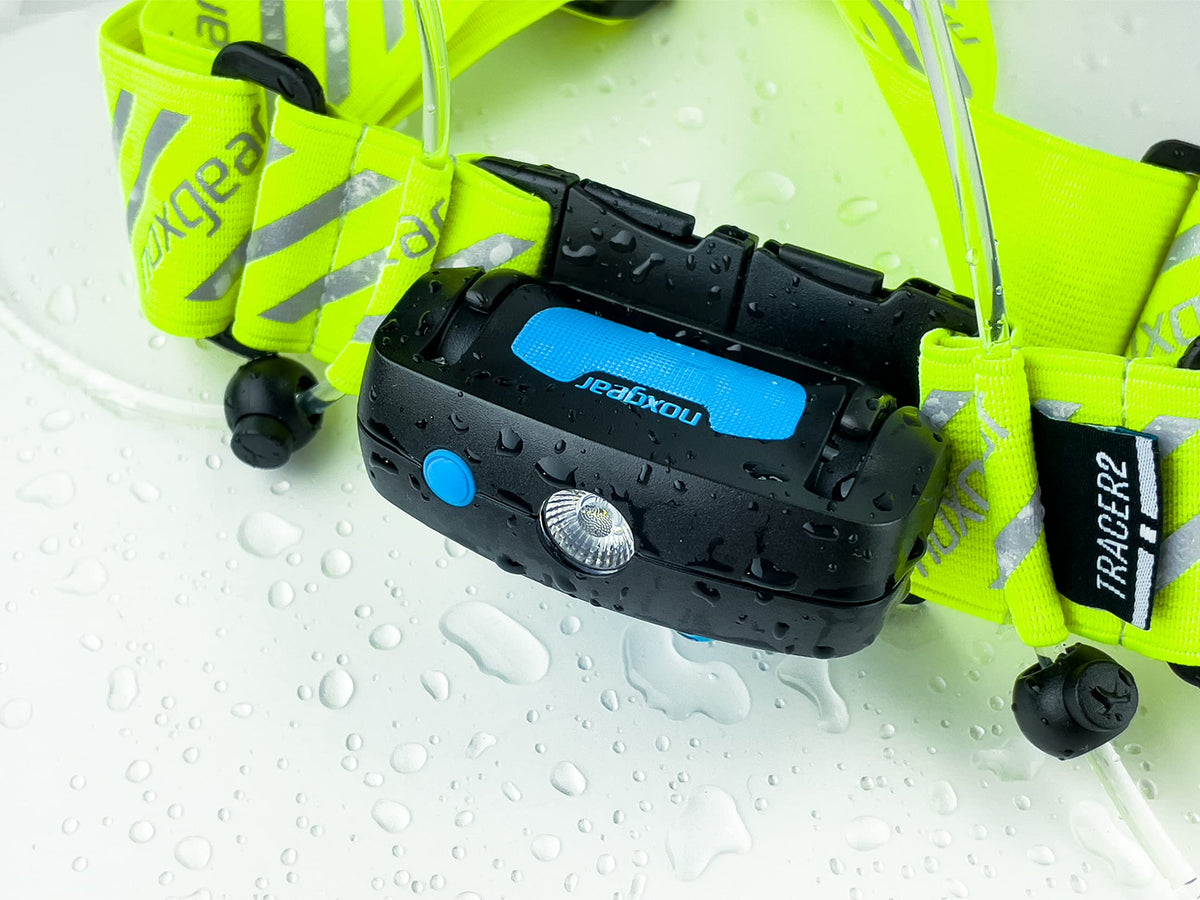 Noxgear Tracer chest lamp five-hour burn time on mid setting