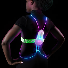 Noxgear Tracer2 shows eight color options for customizable night visibility.