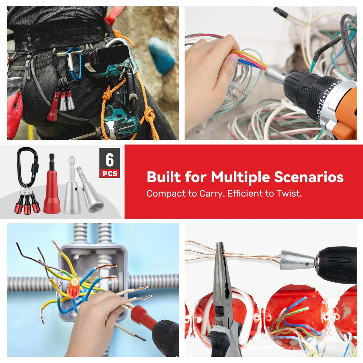 Noxtren all-in-one-electrical-tool-kit simplifies setup for professional and DIY tasks.