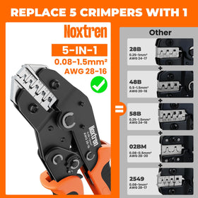 Noxtren ergonomic grip with anti-slip texture for comfortable use