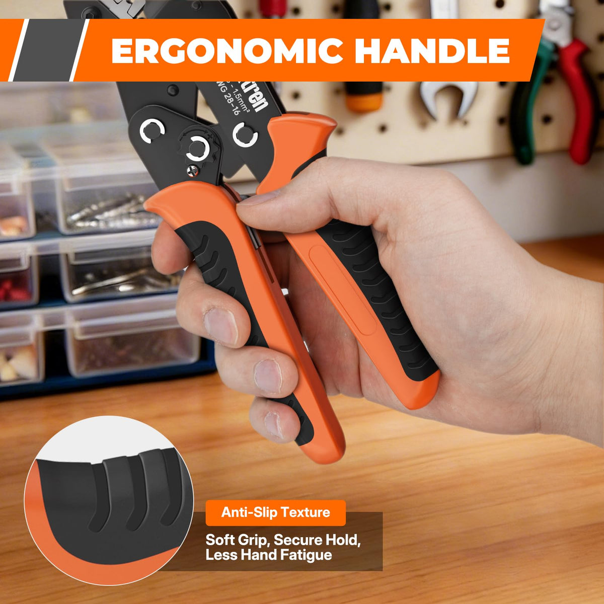 Noxtren tool ready for JST and Molex terminals with wide gauge range