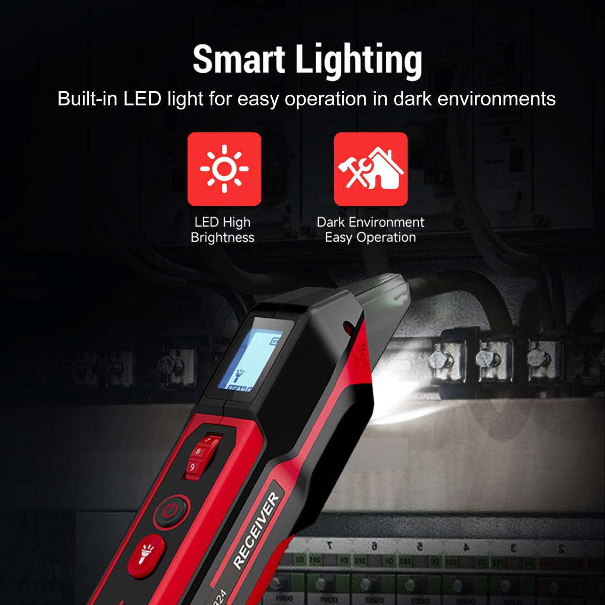 NOYAFA NF-824 carrying case keeps tools organized on site.