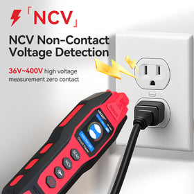 NOYAFA NF-8301 integrated digital multimeter is built into the transmitter.