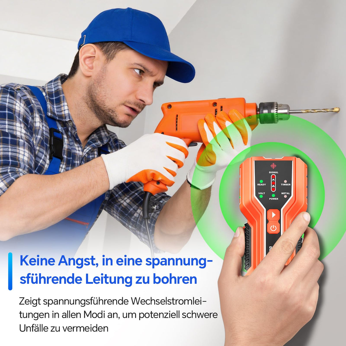NOYAFA metal and pipe detection helps avoid plumbing or wiring damage during renovations.