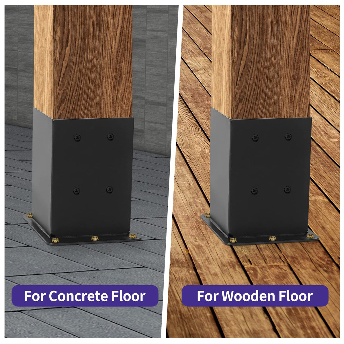 Nrspp black powder-coat finish resists weather and corrosion.