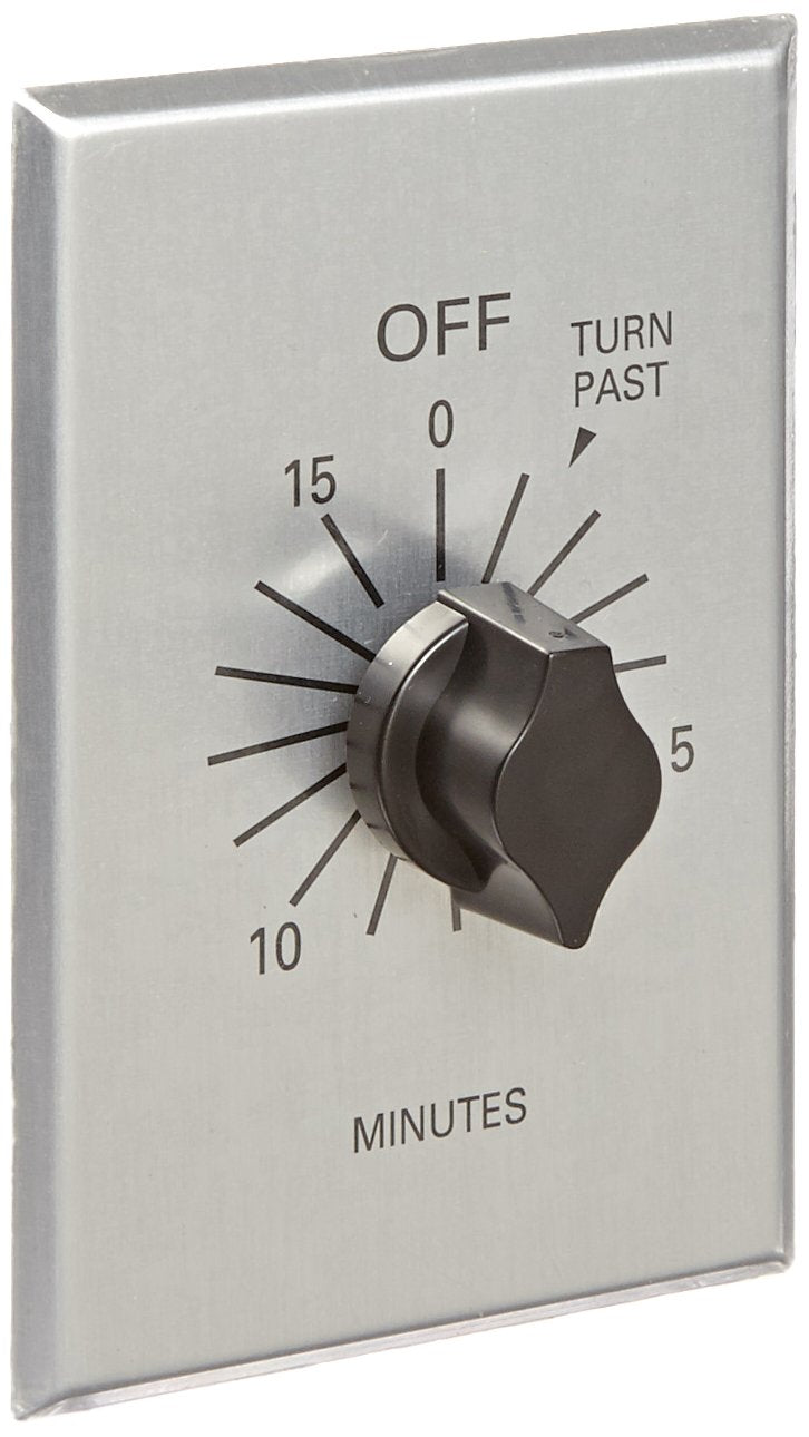 NSI TORK C515M knob close-up showing easy 15-minute auto-off setting