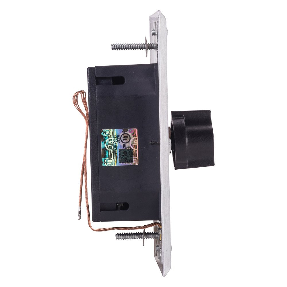 NSI TORK C515M metal faceplate on the in-wall timer for durability