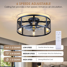 NSXQMUV remote control demonstrates convenient speed and timer adjustments