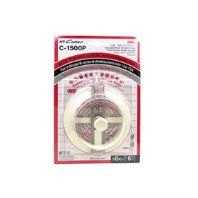 NT Cutter Circle Cutter includes blade storage and spare blades for convenient crafting