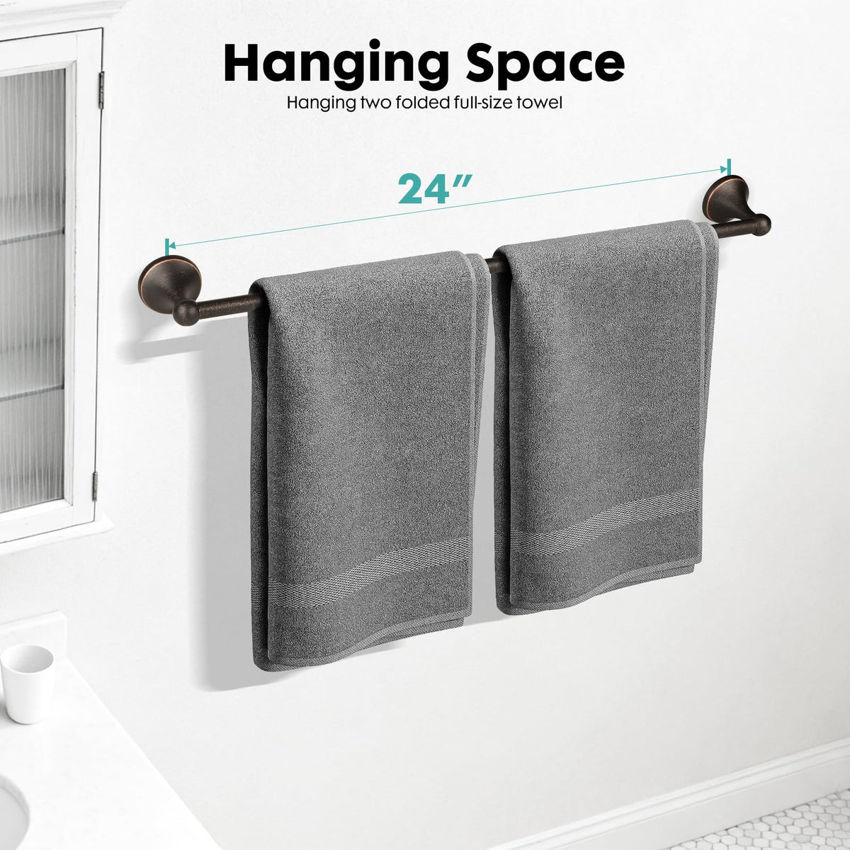 Ntipox includes DIY installation hardware and template for easy mounting
