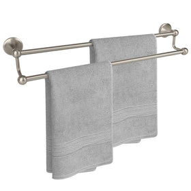 Ntipox brushed nickel finish complements vintage to contemporary bathrooms
