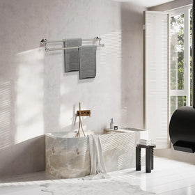 Ntipox DIY-friendly towel bar installation with screws and template included