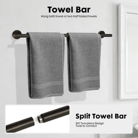 Ntipox oil rubbed bronze toilet paper holder with rust-resistant finish.