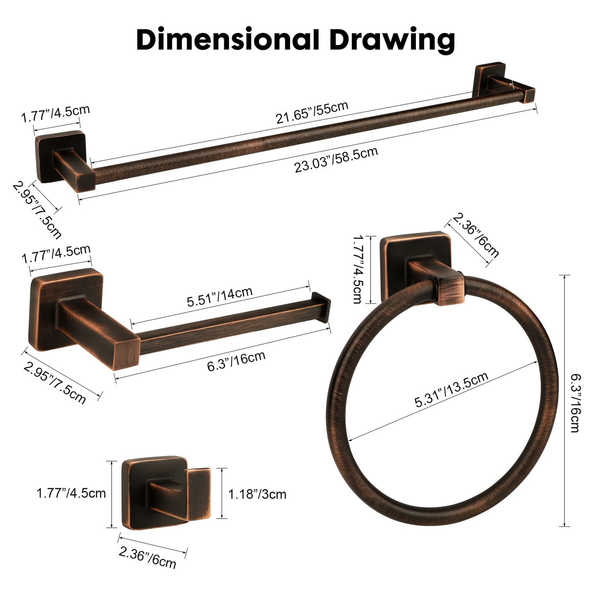 Wall-mounted Ntipox design saves counter space and reduces clutter.